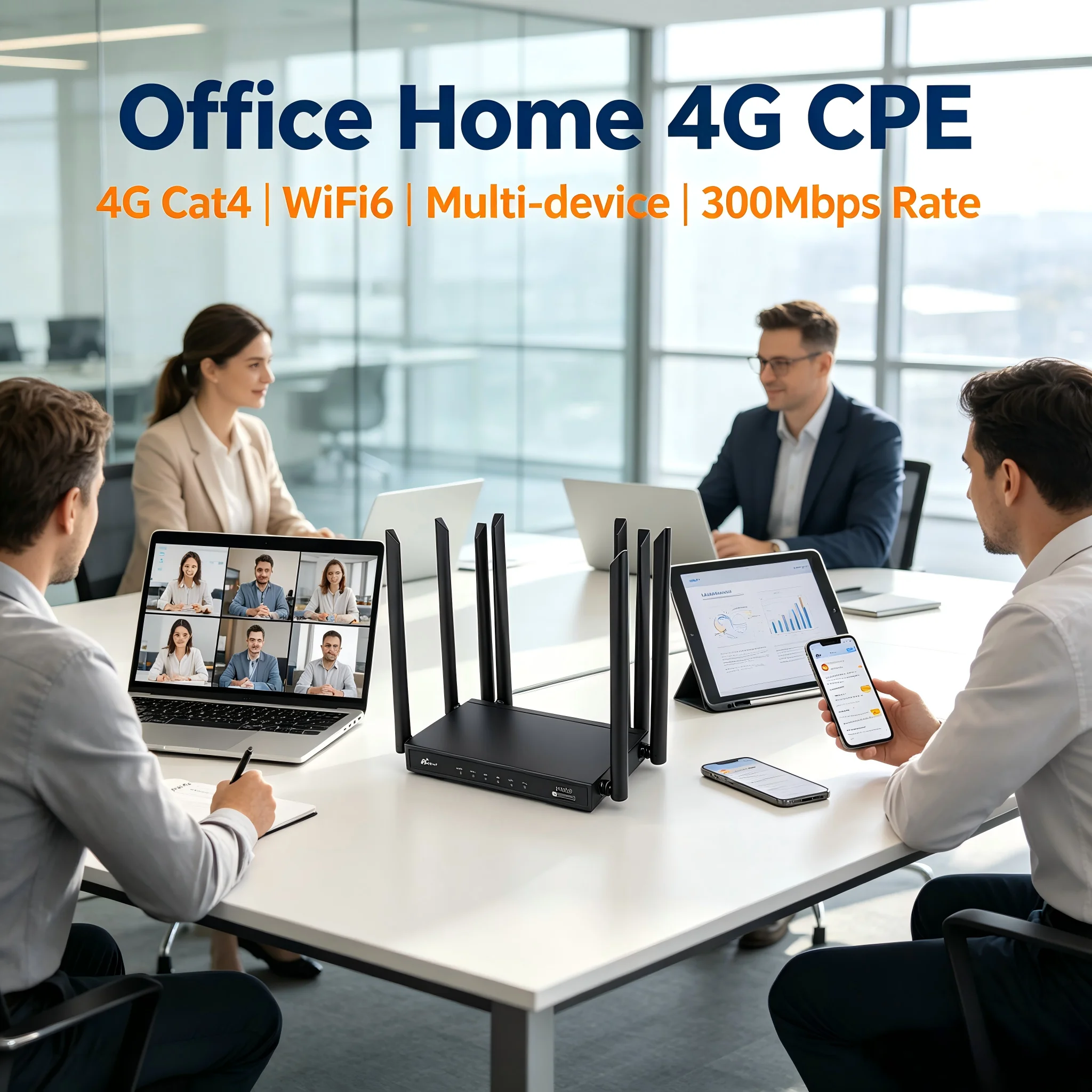 Newest 100Mbps Routers Wifi 4G Tech Style 4G Lte Wireless Router Unlock 4G Modem Wifi Router With Sim Card Slot For Home Gaming