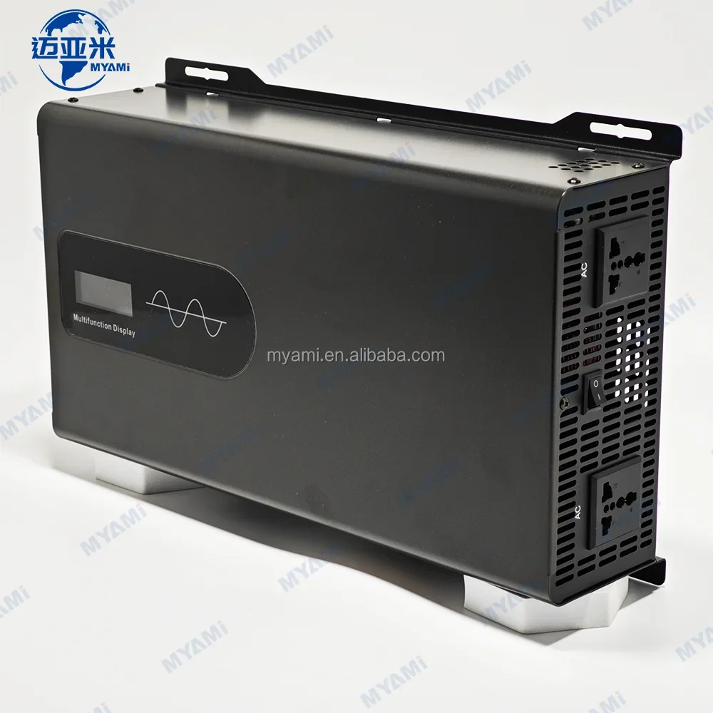 MYAMI 5000W/10000W Pure Sine Wave Power Inverters Converters 24V-96V DC to 110V-220V AC Home Solar System & Car Power Inverter