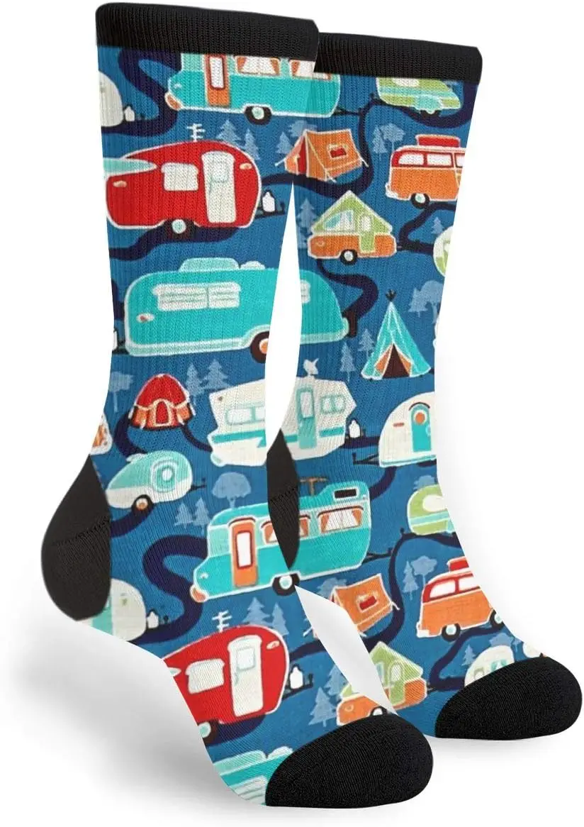 

Unisex Casual Socks Funny Novelty Crazy Crew Dress