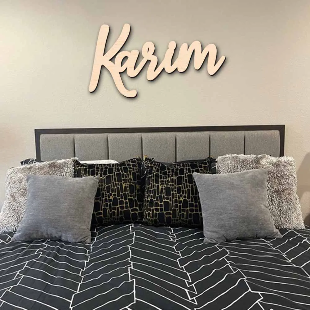 1pc Custom Personalized Name Sign,Custom Name,Name Tag,Multi Color Selection, Can Graffiti,Modern Home Decor,