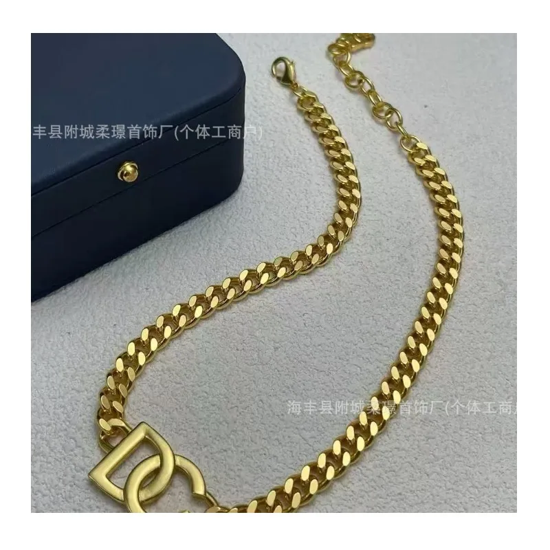 

New High Version Dujia Letter Bracelet Women's Personality Light Luxury English Letter Necklace Bracelet
