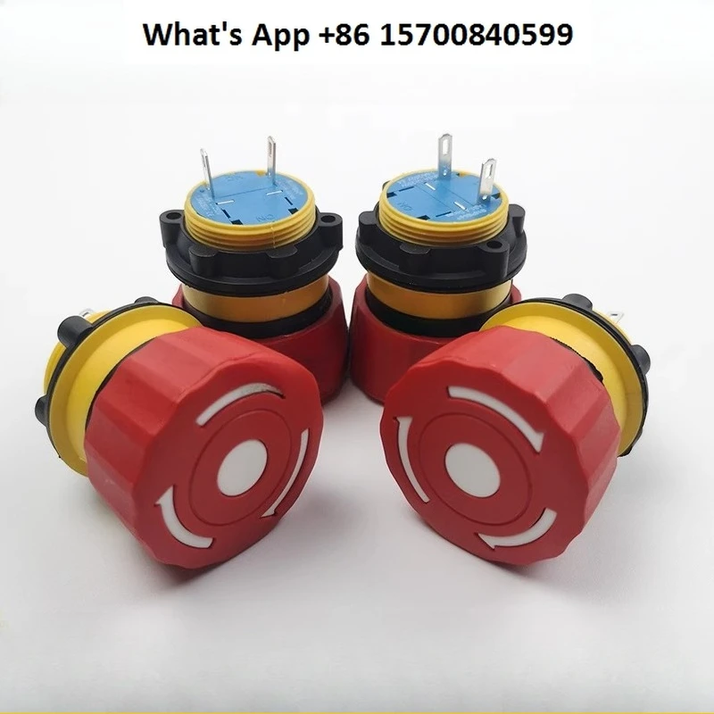 

Pump truck remote control emergency stop button LAS1-A22Y switch knob