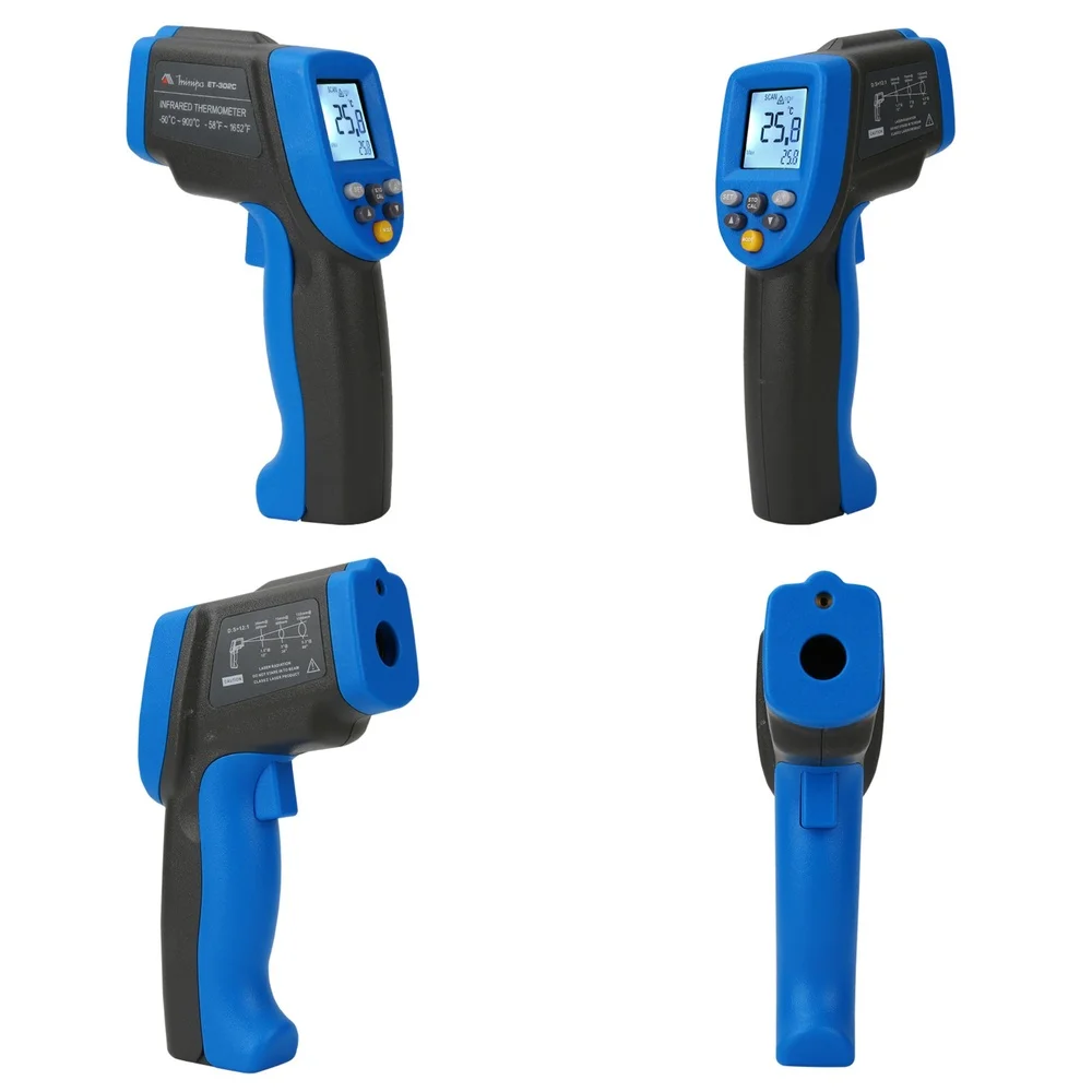 ut302c-ut302a用温度計-高精度非接触工業用デジタル赤外線パイロメーター