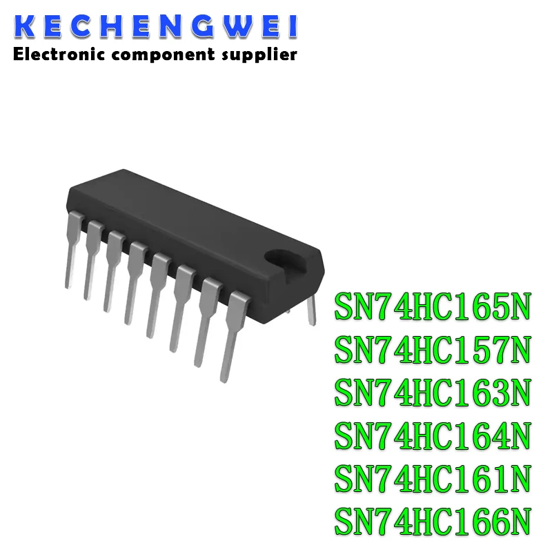 10PCS SN74HC165N DIP 74HC165N DIP-16 74HC165 SN74HC157N 74HC157N SN74HC161N 74HC161N 74HC164N 74HC164N SN74HC163N SN74HC166N