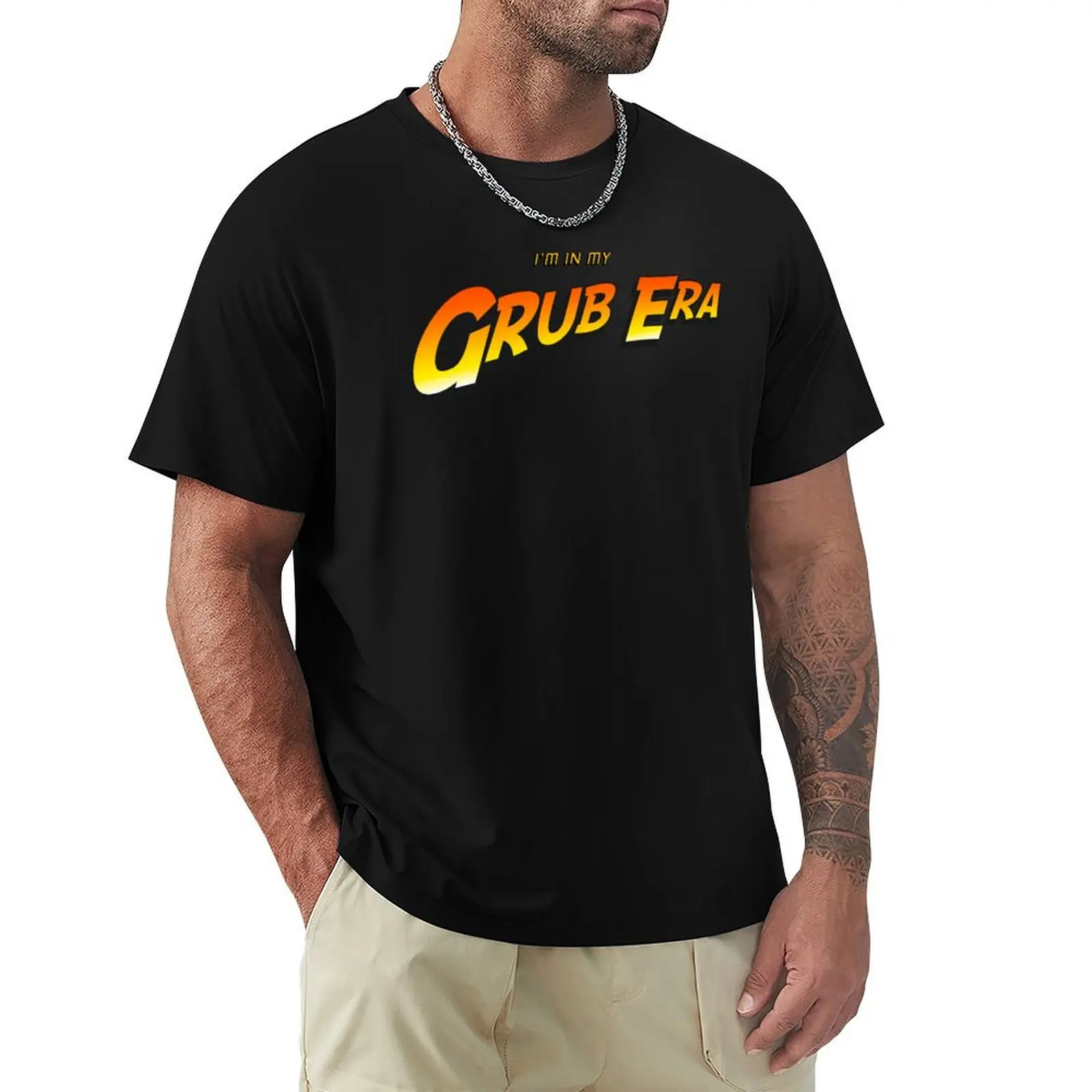 

In My Grub Era T-Shirt summer tops boys whites man t shirt tshirts personalised mens fashion