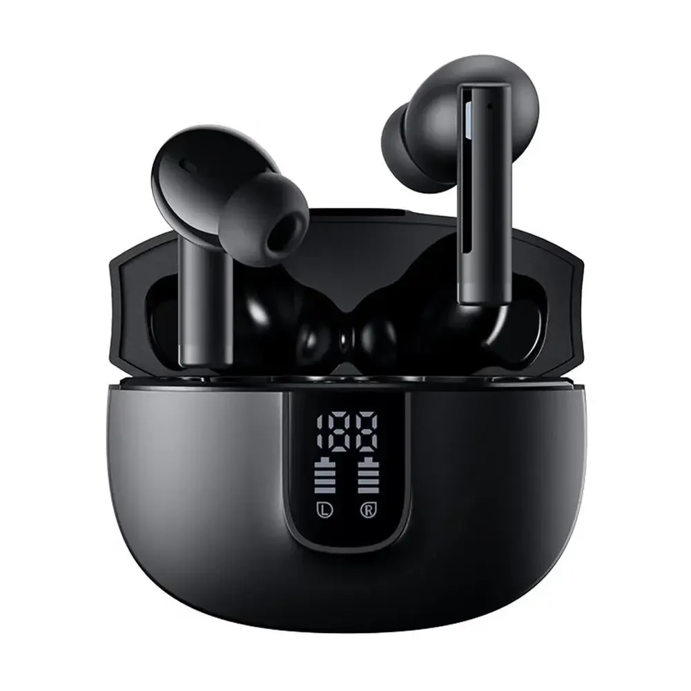 T63 Wireless Earbuds Headphones In-Ear Earbuds With Microphone Power Display Charging Case Earphones For Phone Computer Laptop