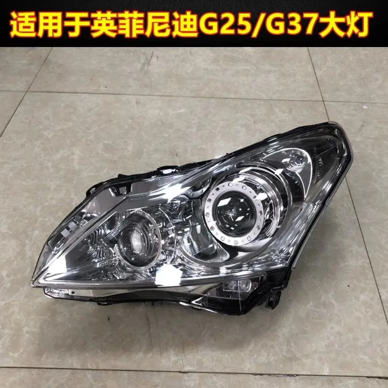 Car front lamp Xenon Headlight assembly for Infiniti G25 G37 head lamp LED DRL Daytime RunningLight Turn Signa