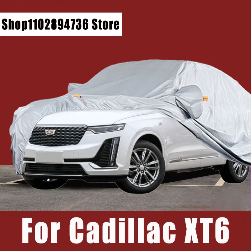 

Автомобильный чехол для Cadillac XT6, защитный чехол для защиты от УФ-лучей, пыли, дождя, снега