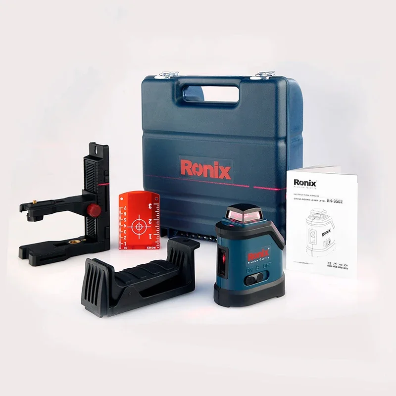 Ronix RH-9502 High Quality 360 Degree Laser Level Green Automatic Portable 12 Lines Self-leveling Dewalts Laser Level - view 4