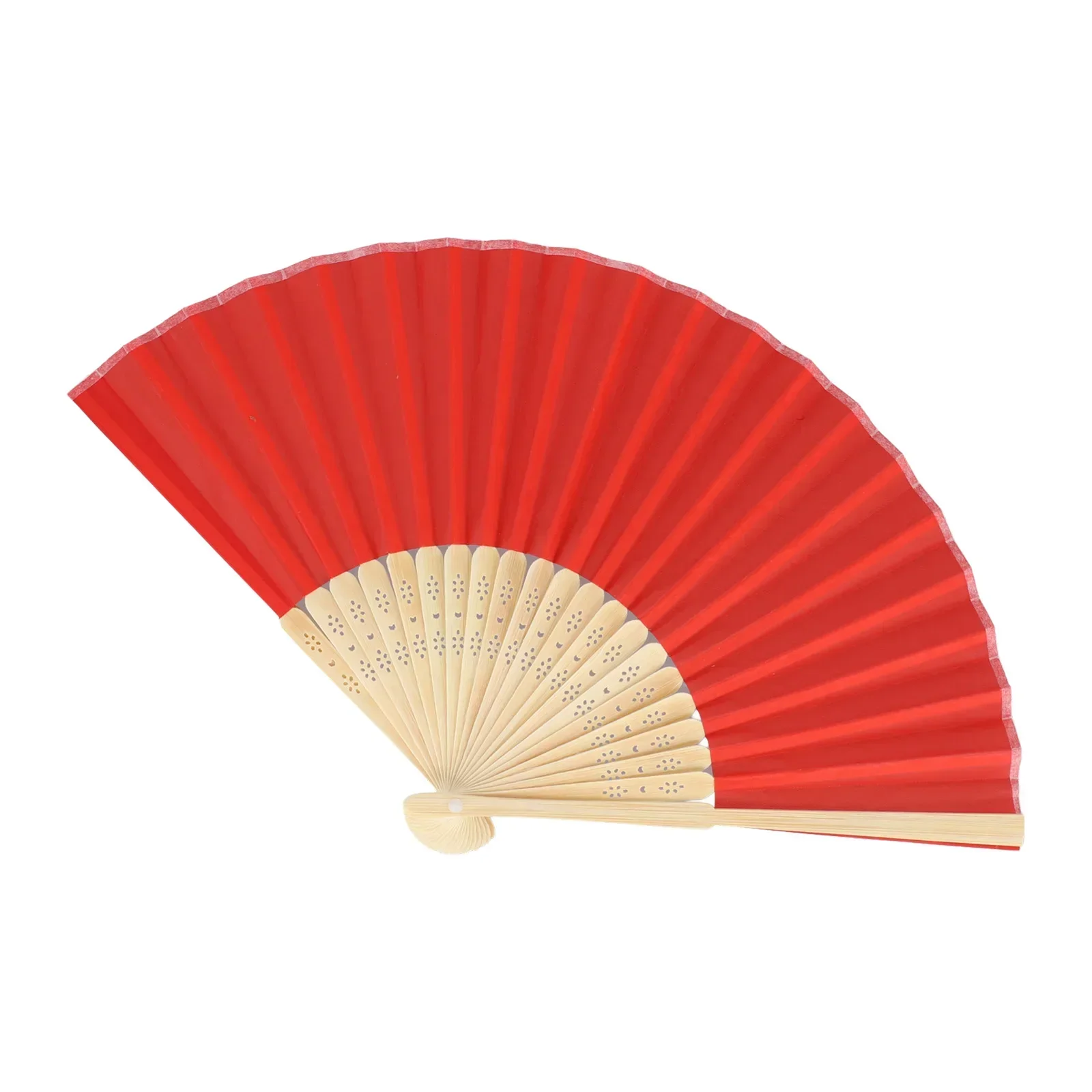 

New Practical Folding Fan Silk Multi-purpose Party Chinese-style Wall Decor Cosplay Wedding Crafts DIY Equipment