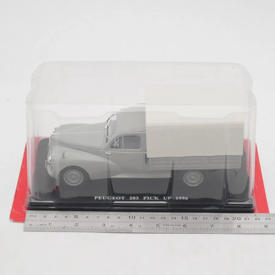 Diecast Ixo 1:24 Scale Peugeot 203 1957 Small Truck Alloy Car Model view 6
