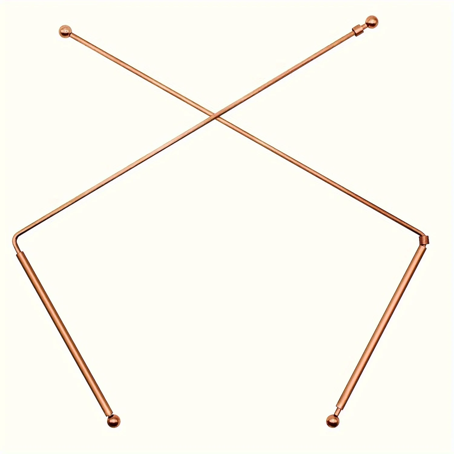 99.9% Copper Dowsing Rods - 2PCS Divining Rods - for Ghost Hunting Tools, Divining Water, Treasure, Buried Items Etc