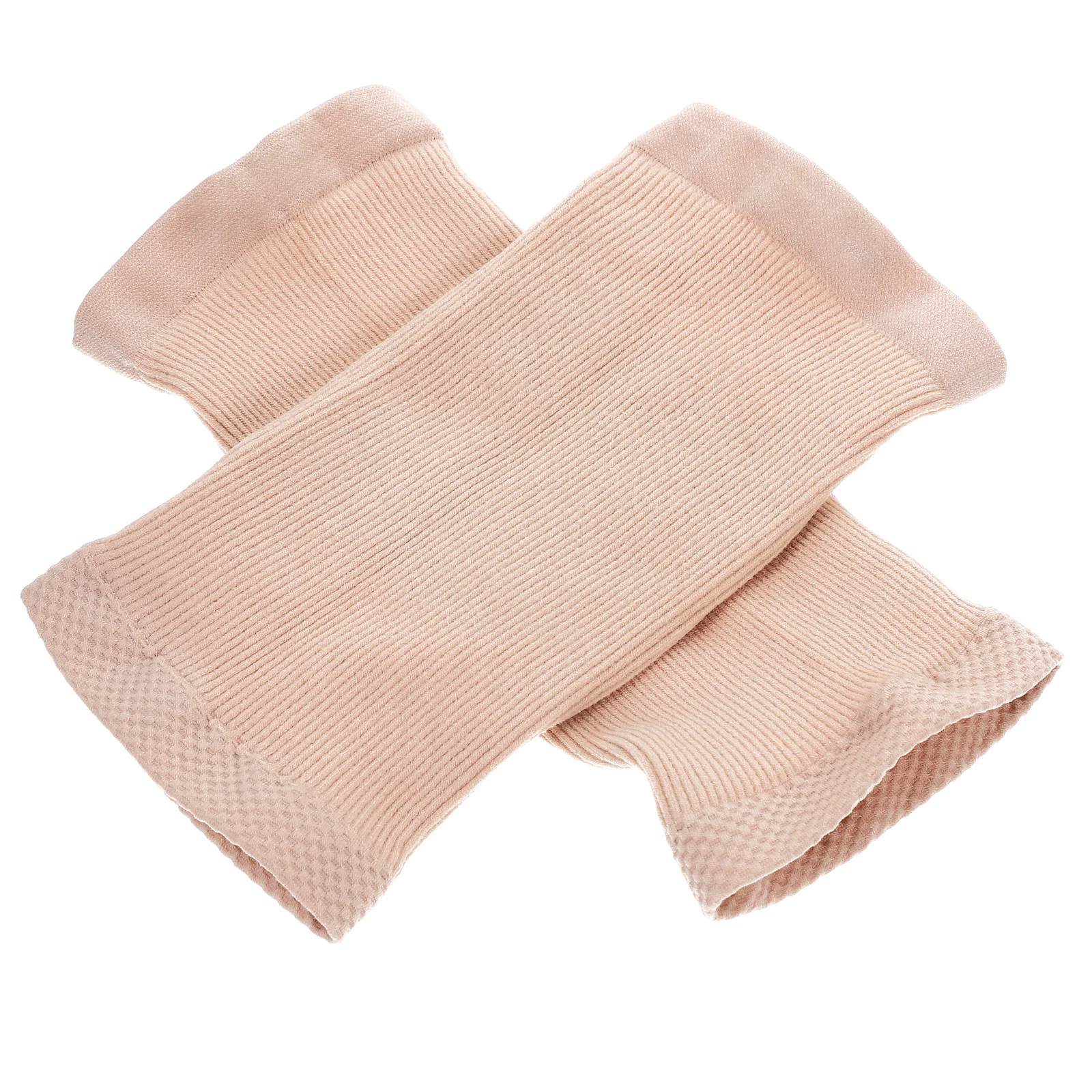 

1 пара гелевых носков на каблуке, увлажняющие носки с треснувшими пятками без пальцев, прочные, удобные, дышащие для сна