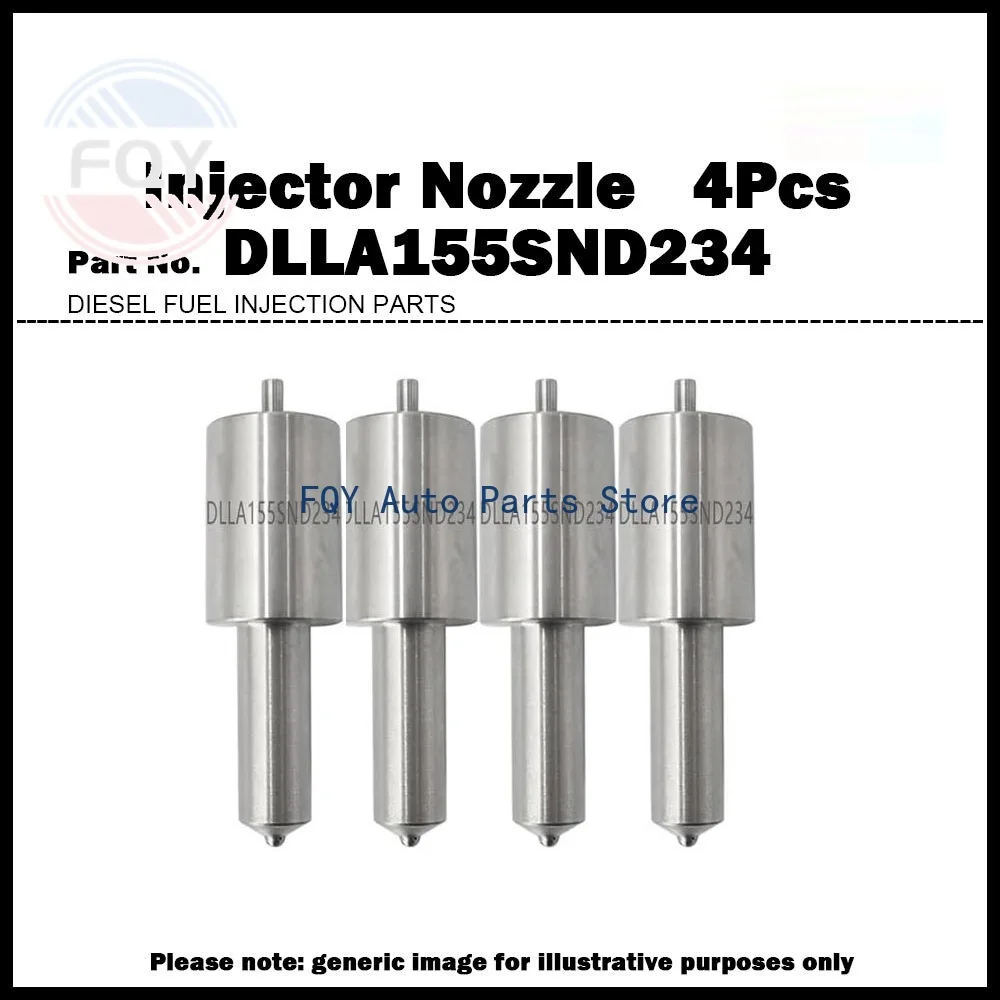 

4X For TOYOTA Dyna Toyoace Hino 300 Dutro /1W W04D High Quality Injector Nozzle DLLA155SND234