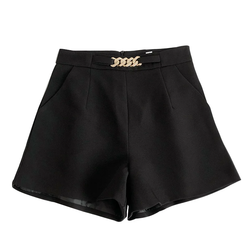 ITOOLIN موضة غير رسمية سلسلة نسائية دعوى السراويل عالية الخصر ضئيلة ألف خط السراويل مكتب فضفاض مستقيم بنطلون المرأة 2024 الصيف #6