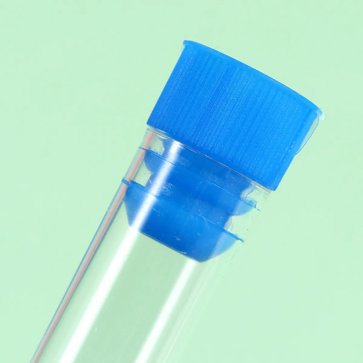 50Pcs Clear Plastic Tubes with Lids Leak-Proof Screw Caps for Lab Experiments Beauty Samples Candy Gifts Moisture-Free Storage