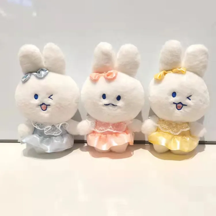 New Creative beauty rabbit naughty bunny keychain plush lovely doll funny decorate soft sweet birthday christmase fashione gift