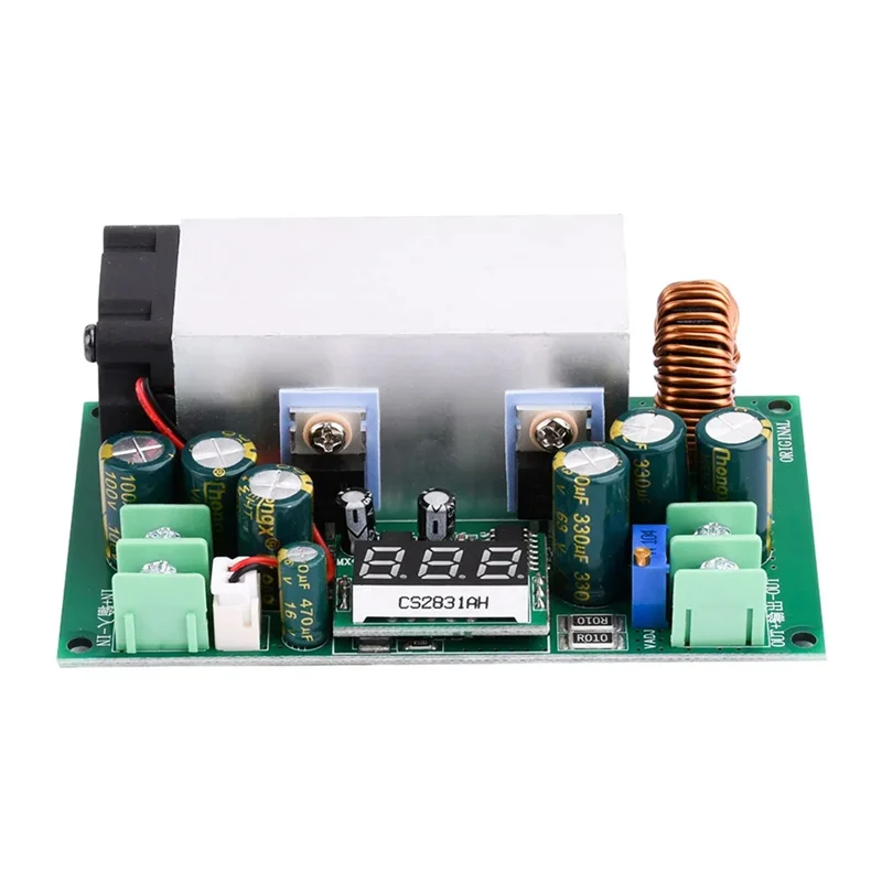 Exquisite-DC-DC High Power 600W Adjustable Step-Down Power Supply Module With Voltage Display 12V-75V To 2.5V-50V Buck Converter