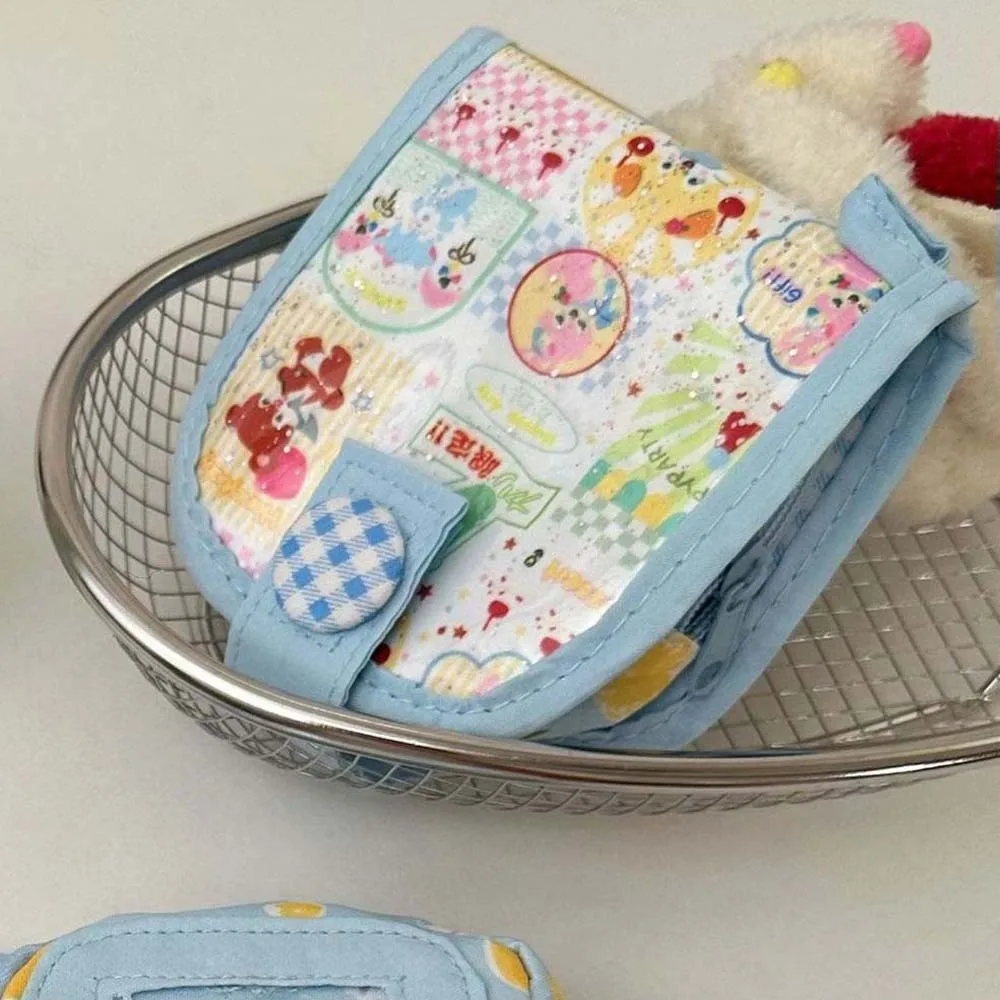 Cartoon Animal Dopamine Coin Purse PVC Large Capacity Small Makeup Lipstick Bag Card Holder Anti-splash Water