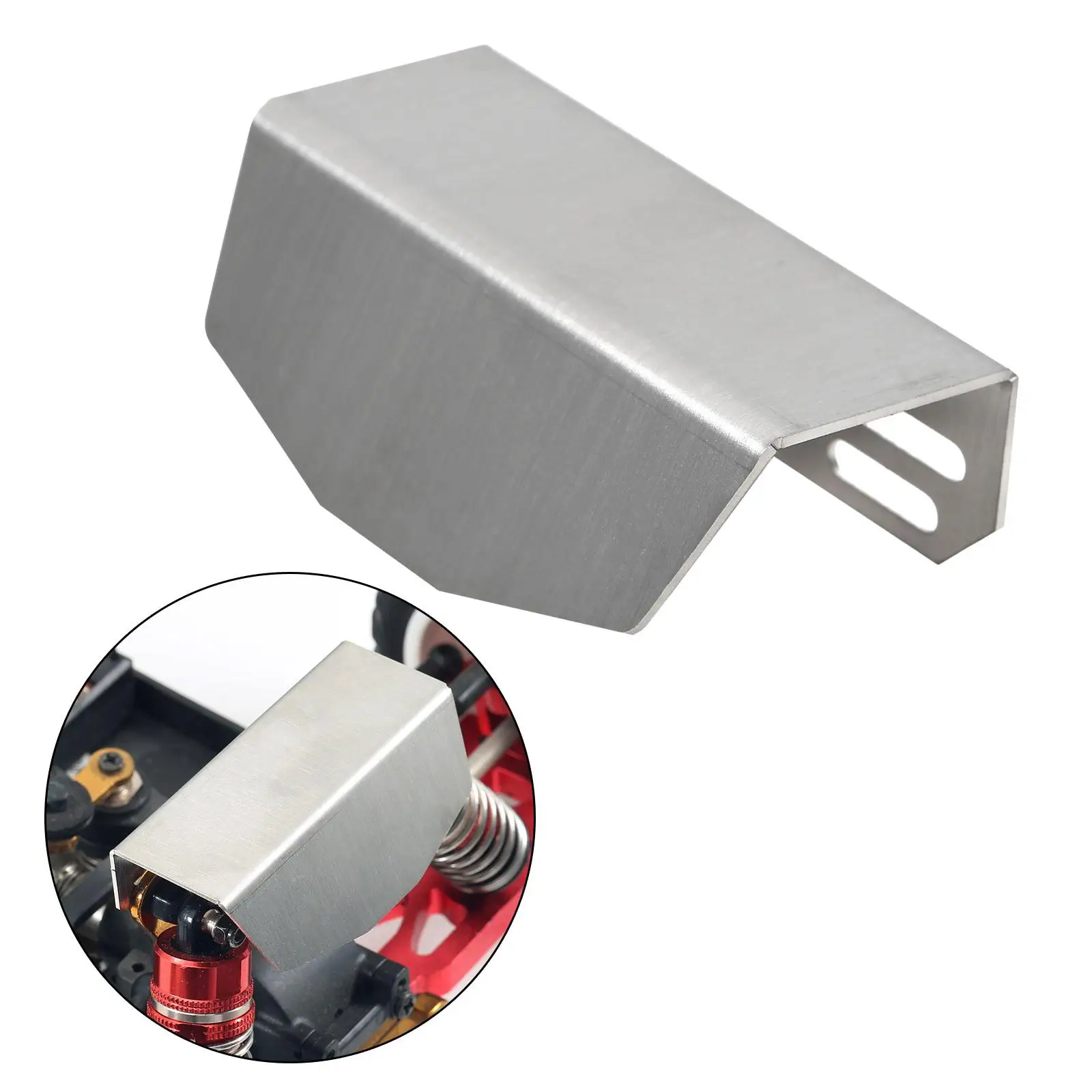 Schokdemper beschermhoes Shock Tower Armor voor 1/8 1/10 RC auto