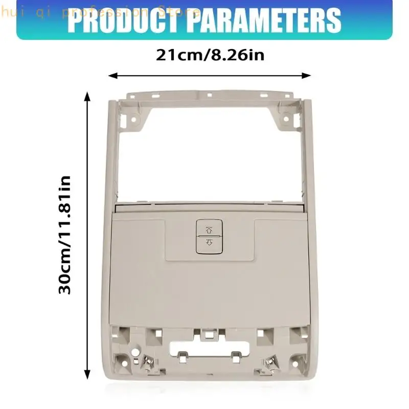 Dachkonsolenplatte 5NN867591RM5 mit grauem ABS-Clip-In-Gehäuse zur Reparatur H8WE – Detail 6