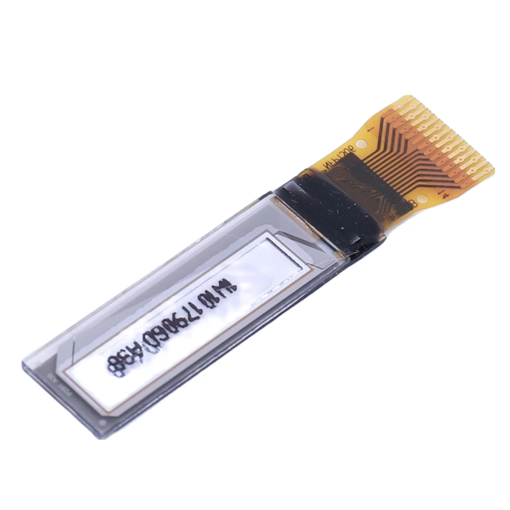 Módulo de Display OLED de 0,69 Polegadas 96*16, Módulo de Tela OLED com Interface I2C, Luz Branca para Kit DIY