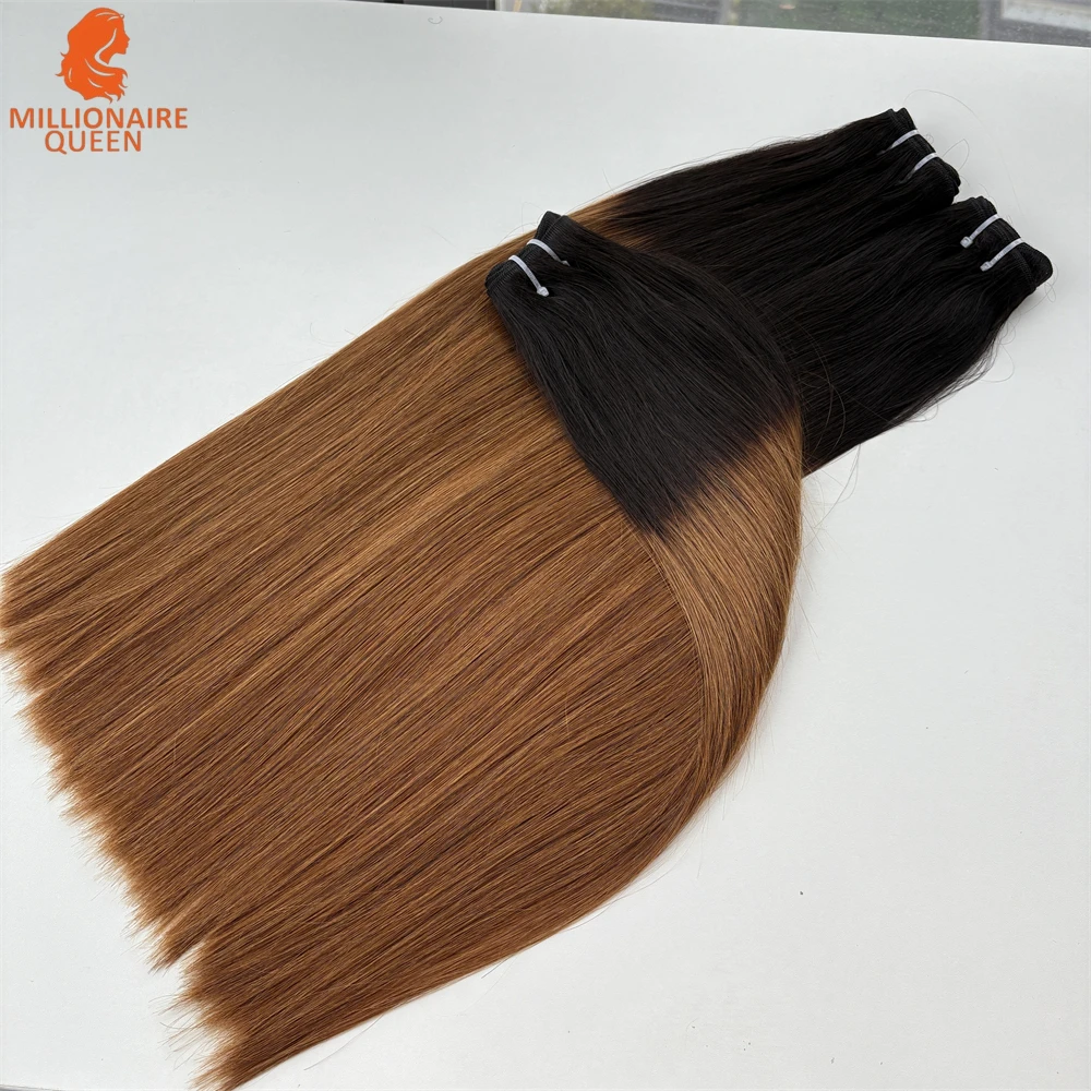 

15A Super Double Drawn Vietnamese Raw Bone Straight Human Hair Bundles Top Bundles Human Hair Extensions Millionaire Queen