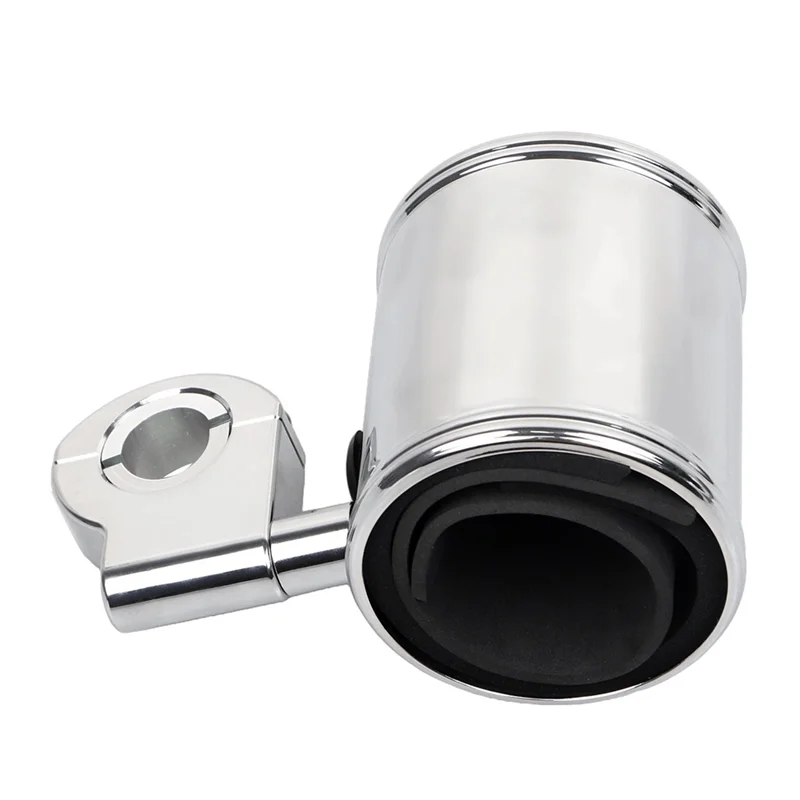 حامل أكواب للمشروبات بمقود كروم عالمي 7/8 بوصة 1 بوصة 1.25 بوصة للدراجات النارية الرياضية #5