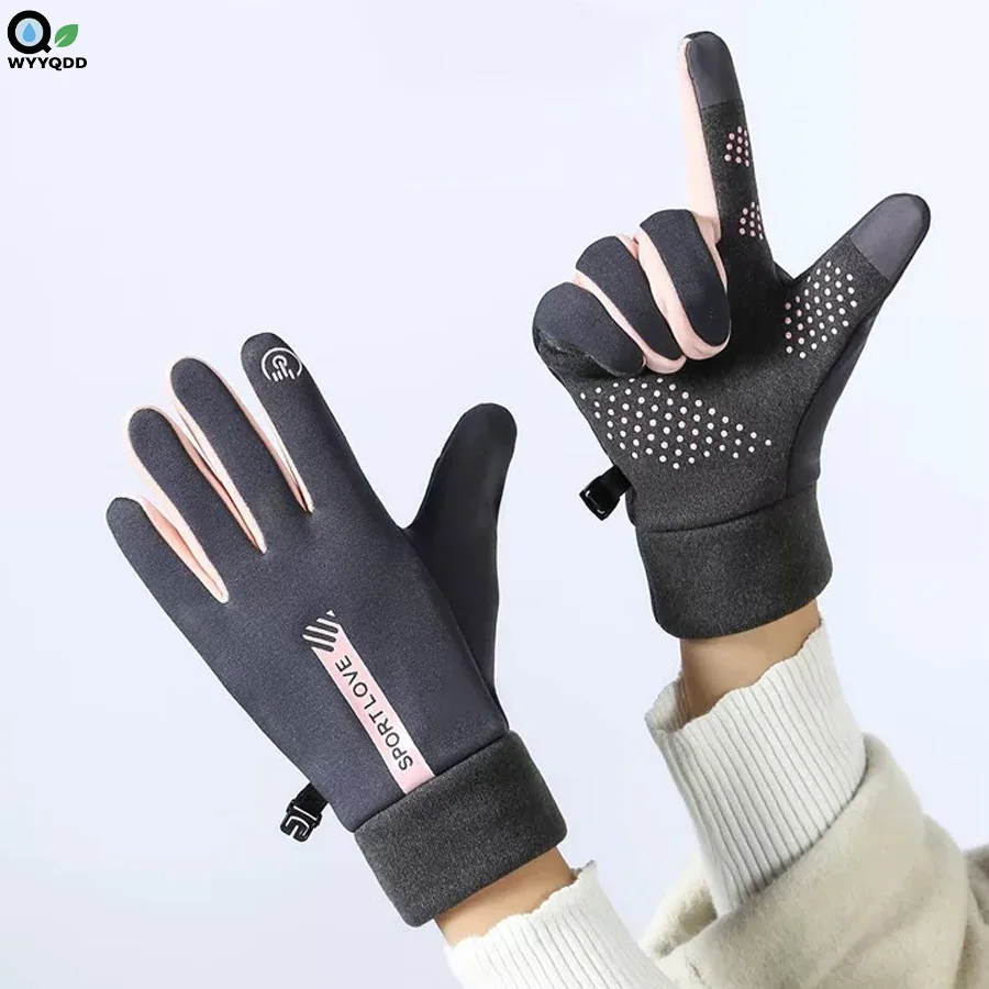 

Winter Gloves,Touch Screen Anti-Slip Warm Gloves Liners,for Running, Driving, Hiking, Working Lightweight Thermal Running Gloves