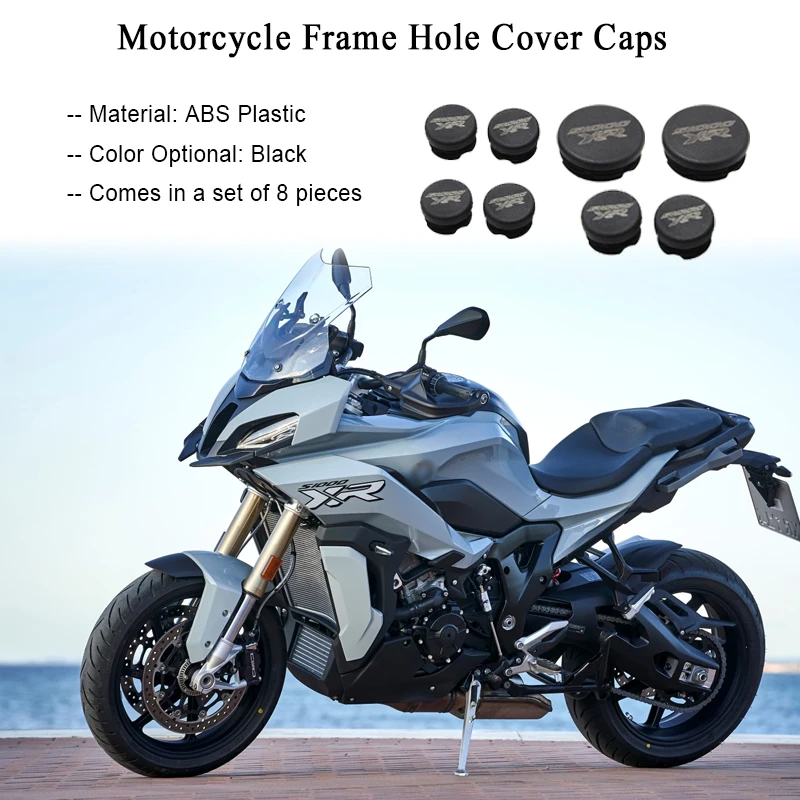 Motorcycle Frame Hole Cover Caps Plug Decorative Frame Cap Set For BMW S1000XR S 1000XR S1000 XR S 1000 XR 2013-2022 2020 2021