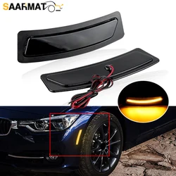For BMW 3Series F30 F31 LCI 2016-2019 4Series F32 F33 F36 2014-2020 Front Bumper Reflector Lights Led Fender Side Marker Lamps