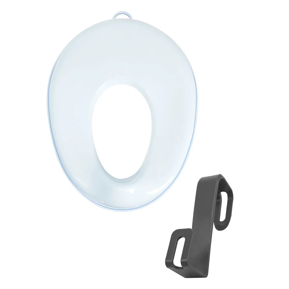 Baby Potty Toilet Seat with Storage Hook - Toddler Training Toilet Ring for Kids image 6