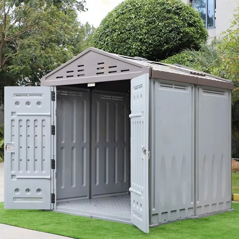 

Hot Sale CGCH New Model Plastic Garden Shed Storage Outdoor House