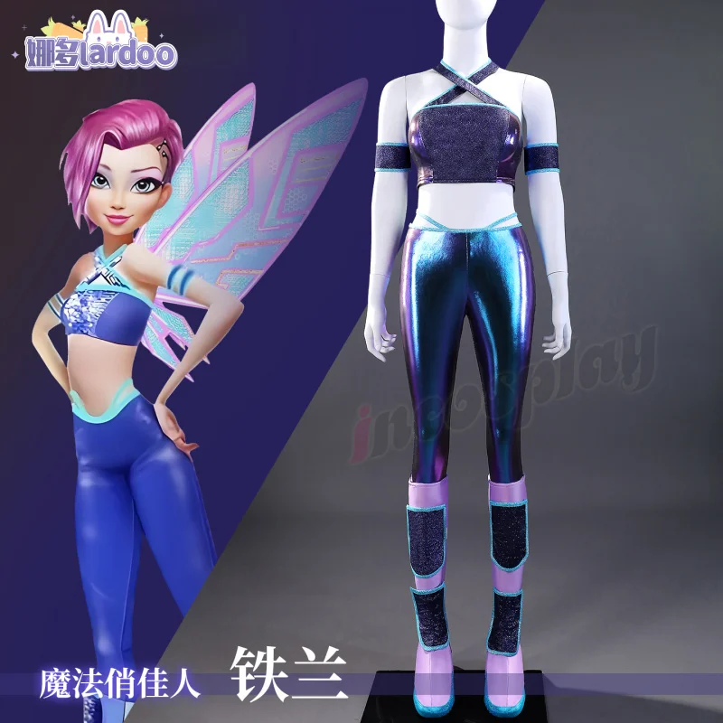 زي تنكري من Tecna زي موحد لحفلات الهالوين وحفلات الكرنفال وعيد الميلاد وملابس الأدوار #2