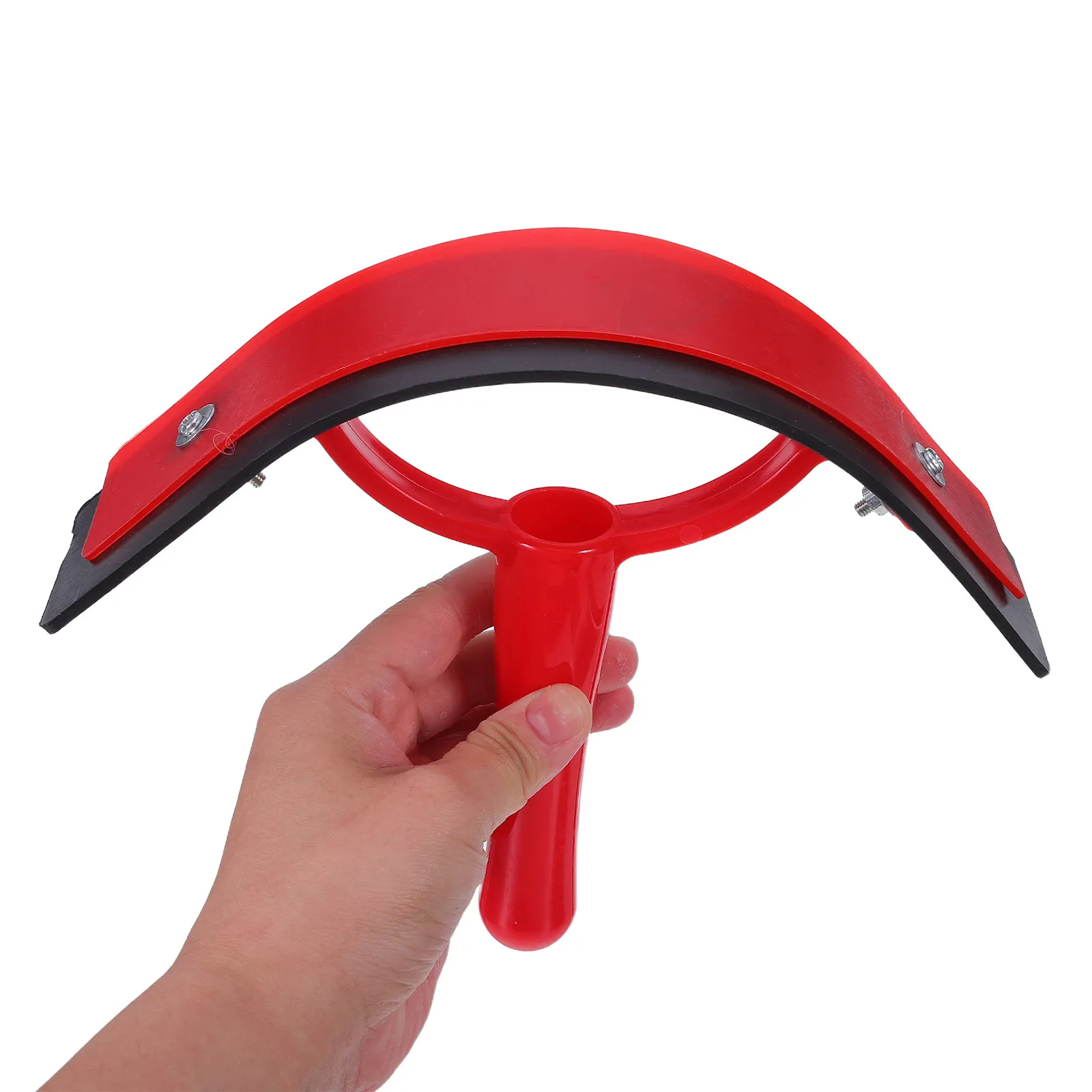 

Plastic Horse Sweat Scraper Ergonomic Handle Lightweight Grooming Tool Barn Cleaning Supplies Wide Blade Water and Sweat Removal