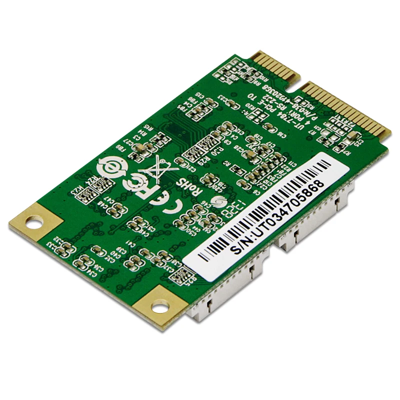 Industrial Grade PCIe To 4-port RS232 Serial Card COM Port Desktop Computer PCIe Multi Serial Card Expansion Card UT-7784B