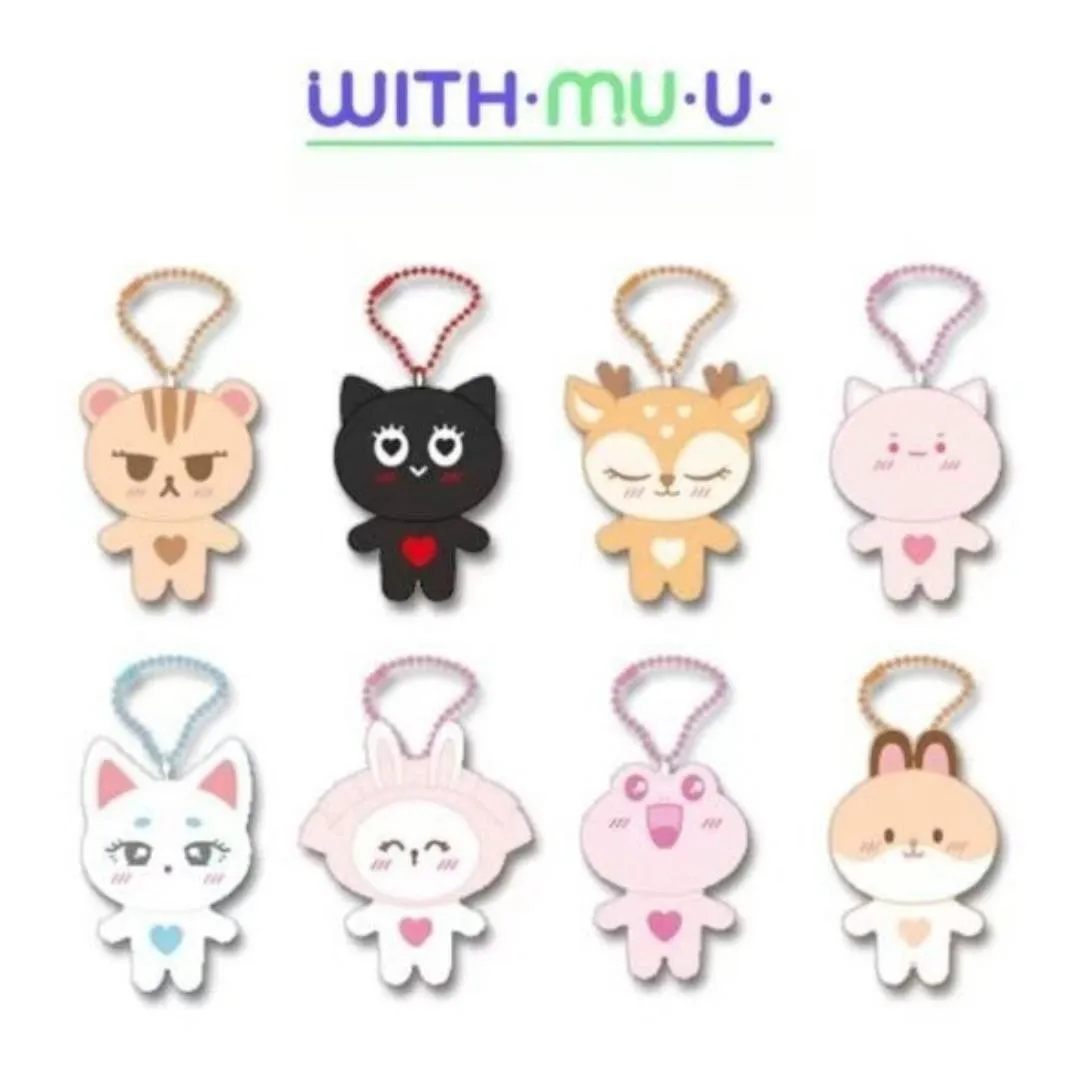 Kpop Idol UNIS Keyring Cute Cartoon Acrylic Animal Keychains