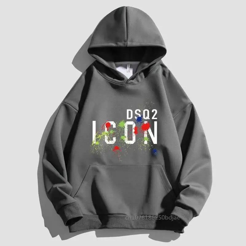 2024 new Autumn S-3XL Men's Hoodie Brand Letter Printed Hoodie Street High Quality Hip Hop Sweatshirt Women's Street Pullover