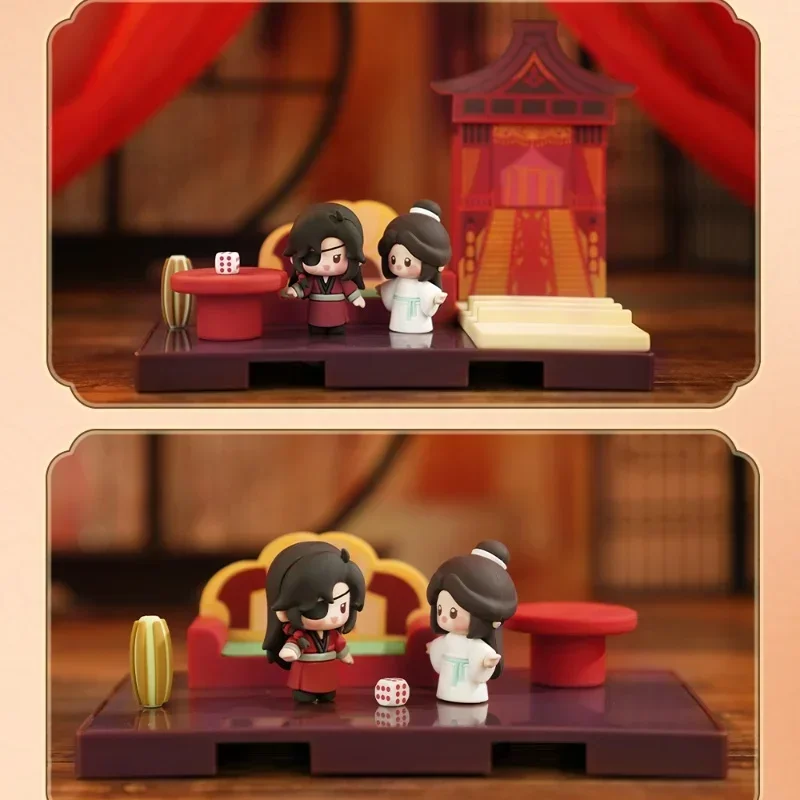 Original Tian Guan Ci Fu Tgcf Hua Cheng Xie Lian Mini Space Phone Holder Support Desktop Storage Display Figure Toy Room Decro