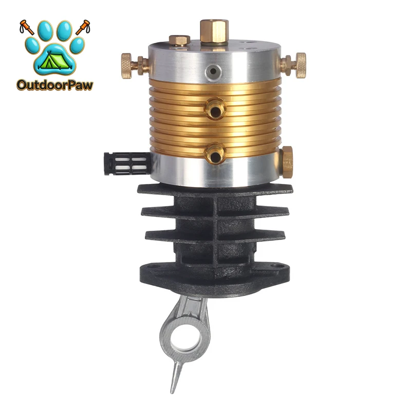 Single Cylinder Air Universal Head 30Mpa High Pressure Air Pump Pump Head Safe and Explosion-Proof