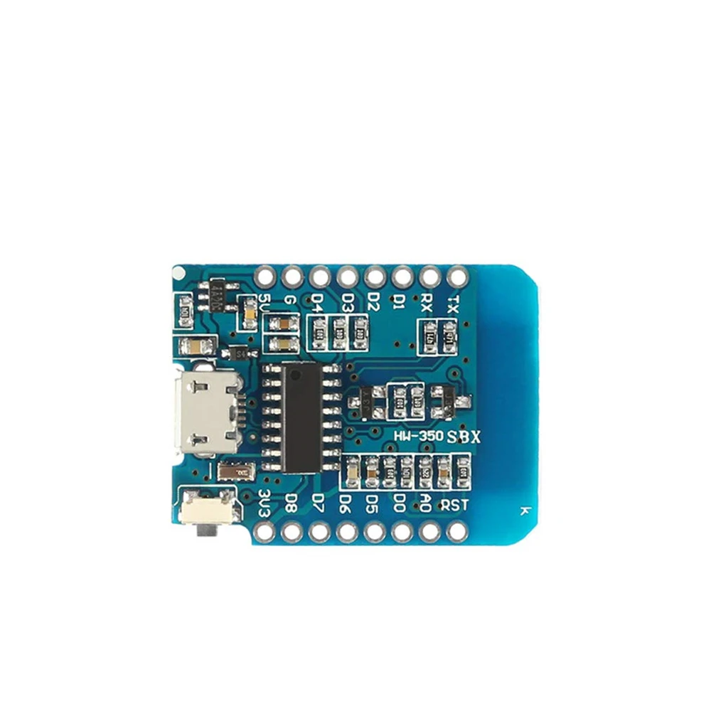 D1 Mini ESP8266 ESP-12 ESP-12F CH340G V2 USB WeMos D1 Mini WIFI Development Board D1 Mini NodeMCU Lua IOT Board 3.3V With Pins