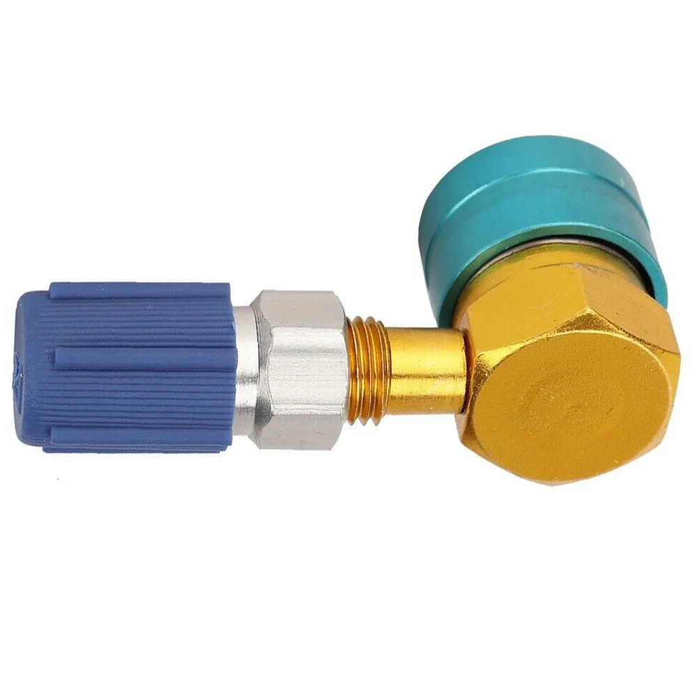 Adapter Fitting Connector Quick Coupler R1234YF To R134A 1/4 SEA A/C Part Air Conditioning Assembly High Quality