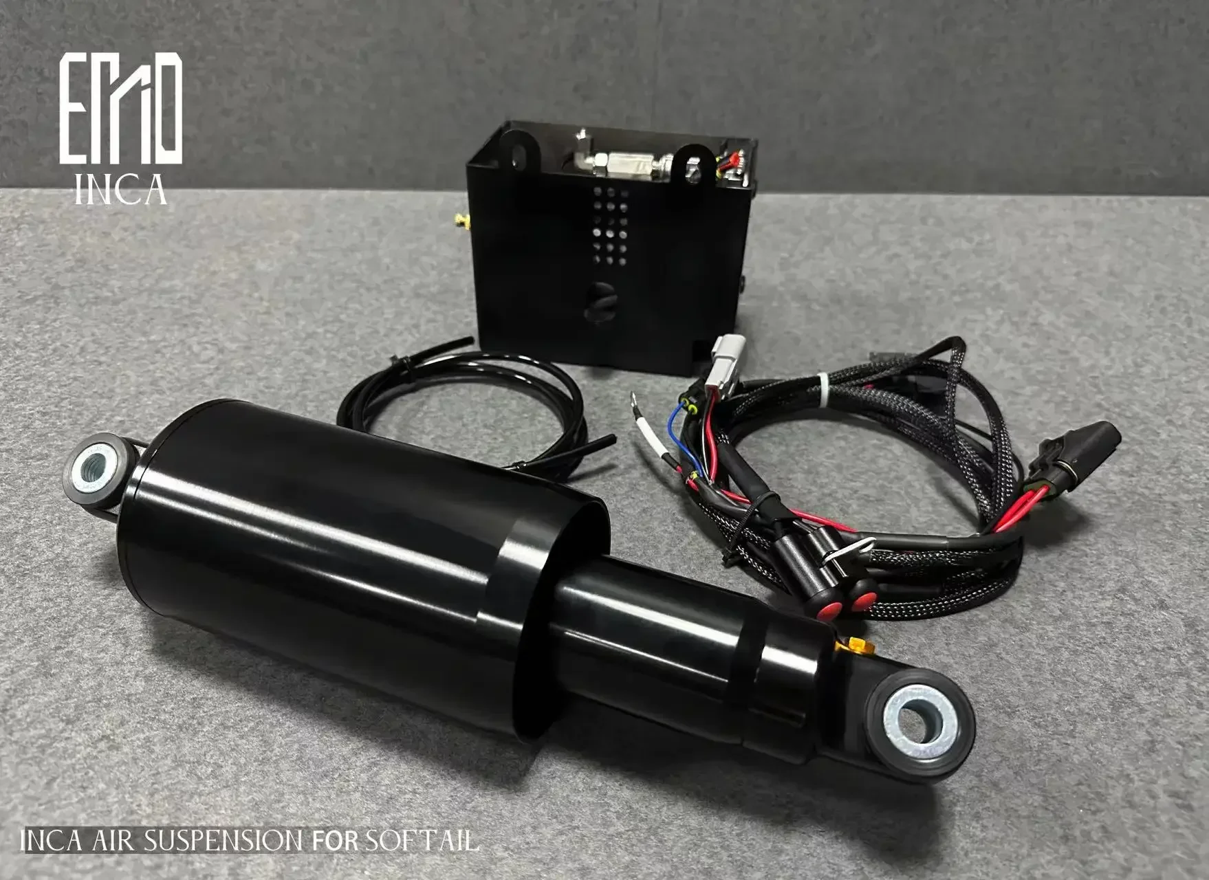 

2025 Hot Sale INCA CUSTOM Motorcycle Single Air Suspension Package, Suitable for The Entire Softail Series