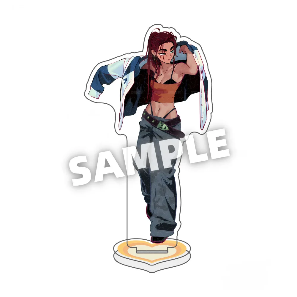 Anime Peripheral Alien Stageing Acrylic Stand Model Accessories Action Figure Ornament Desktop Decoration Standee Figurines Gift