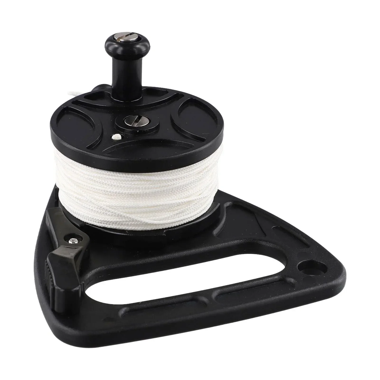 Rope Spool Scuba Diving Reel 46m 83 Plastic Diving Reel Accessory Scuba Accessory Thumb Finger Brake Visible Line Underwater
