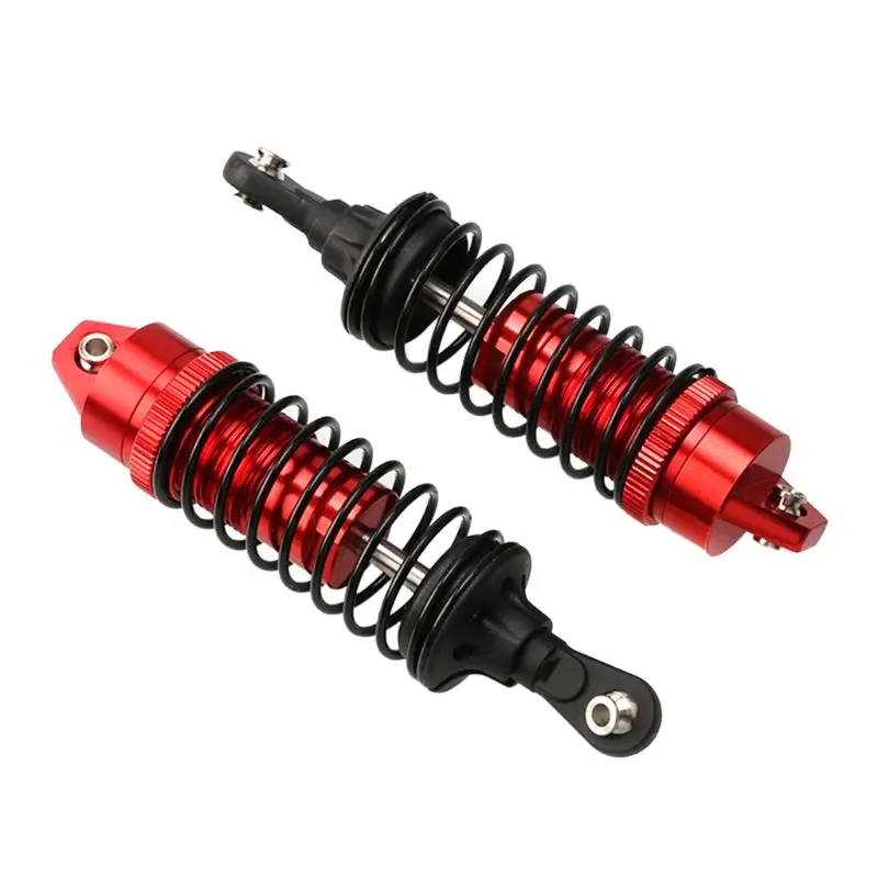 Aluminium Alloy Shock Absorber Assembled Full Metal Big Bore Shocks Front & Rear for Traxxas 1/10 Slash 4x4 RC Car Truck Acc