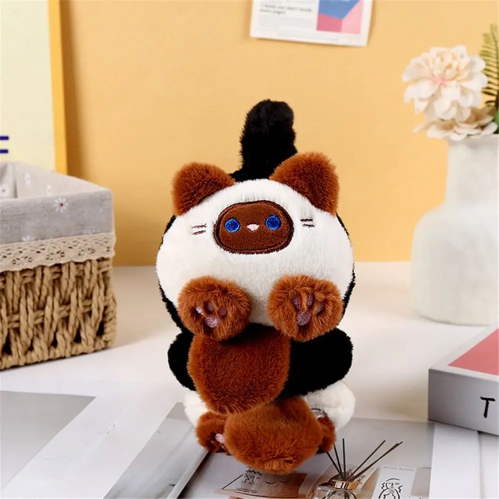 Inverno quente dos desenhos animados gato earmuffs à prova de vento dobrável aquecedores de orelha de pelúcia retrátil proteção de ouvido presente para mulheres meninas