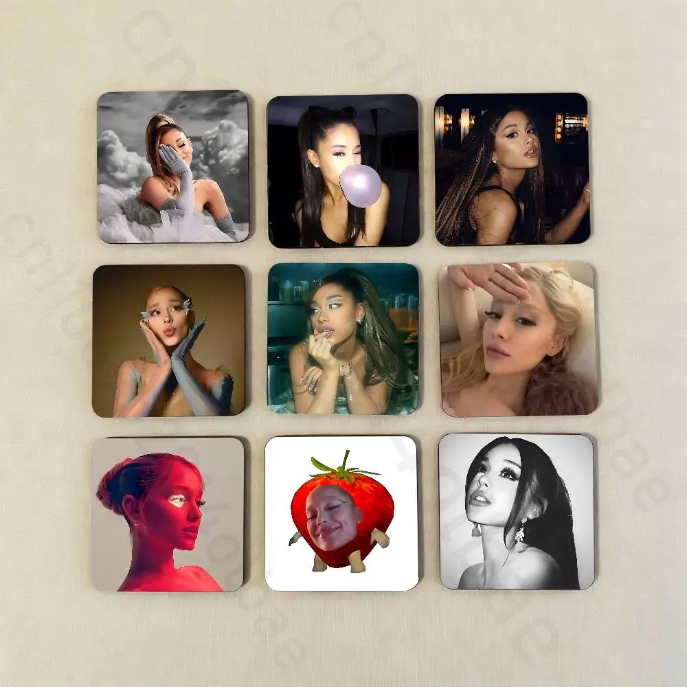 Singer A-Ariana Grande Fridge Magnets Magnetic Refrigerator Memorial Gifts For Kitchen Office Locker Travel Home Deco