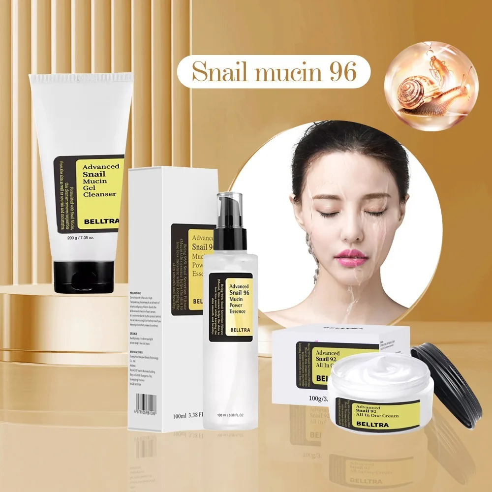 Mucina de Caracol 96% coreana, producto para el cuidado de la piel facial hidratante y antiacné, 96 essences, juego de productos para el cuidado de la piel