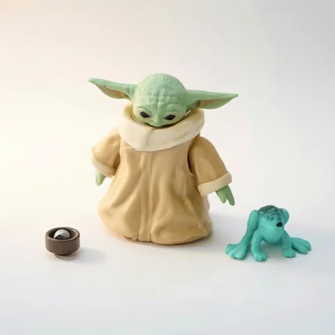 Wars Yoda Baby Anime Movable Action Figure Kawaii Model Desktop Decoration Trendy Toys Perfect Surprise Gifts For Fans